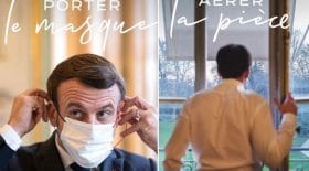 Emmanuel Macron gestes barrière instagram