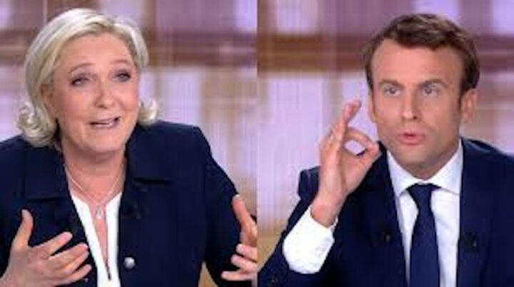 Emmanuel Macron Marine Le Pen sondage
