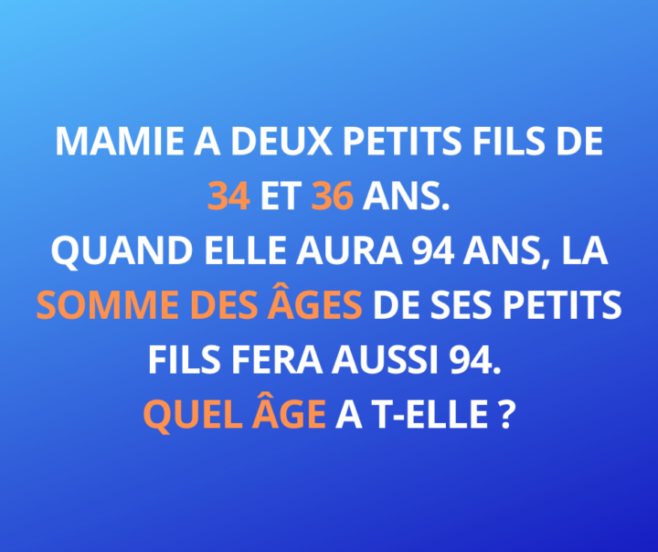 enigme du jour