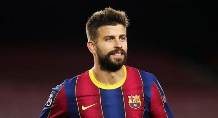 Gerard Piqué lors de FC Barcelone - PSG