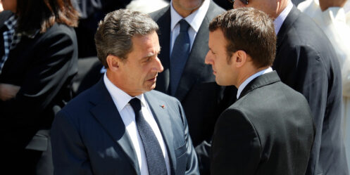 emmanuel macron nicolas sarkozy drague relation