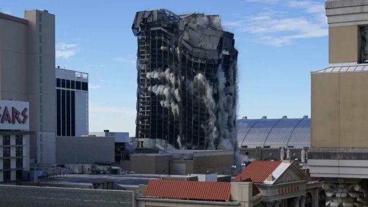explosion dynamite trump plaza hotel