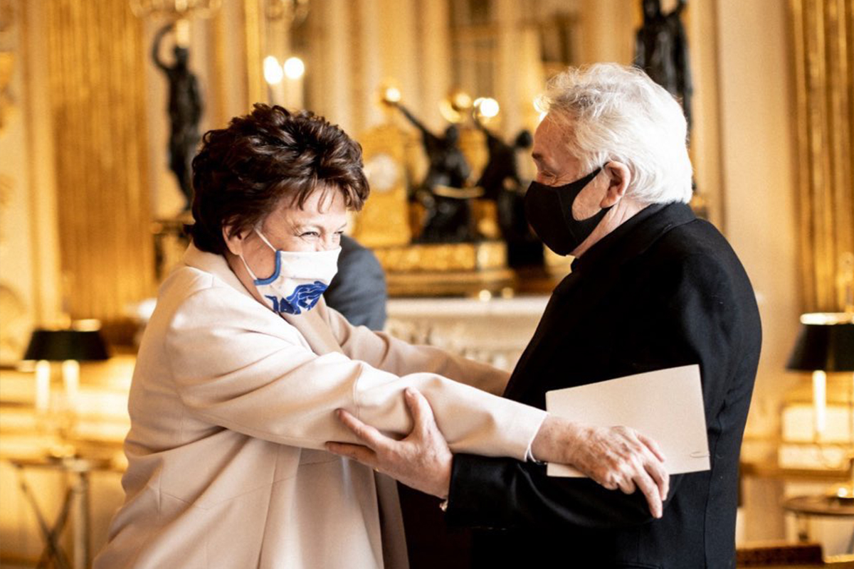 Michel Sardou covid 19 roselyne bachelot