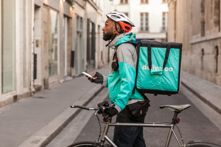 livreurs deliveroo argent bourse