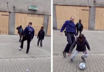 policiers-foot-enfants
