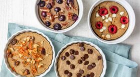 recette gâteau flocons avoine