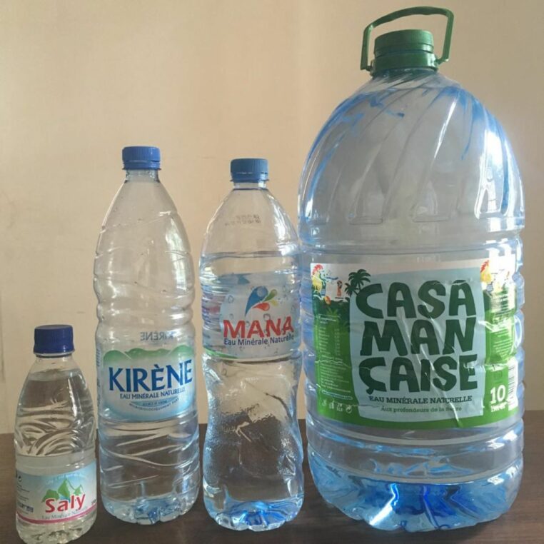Bouteilles d'eau