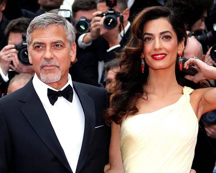 George Clooney et sa femme