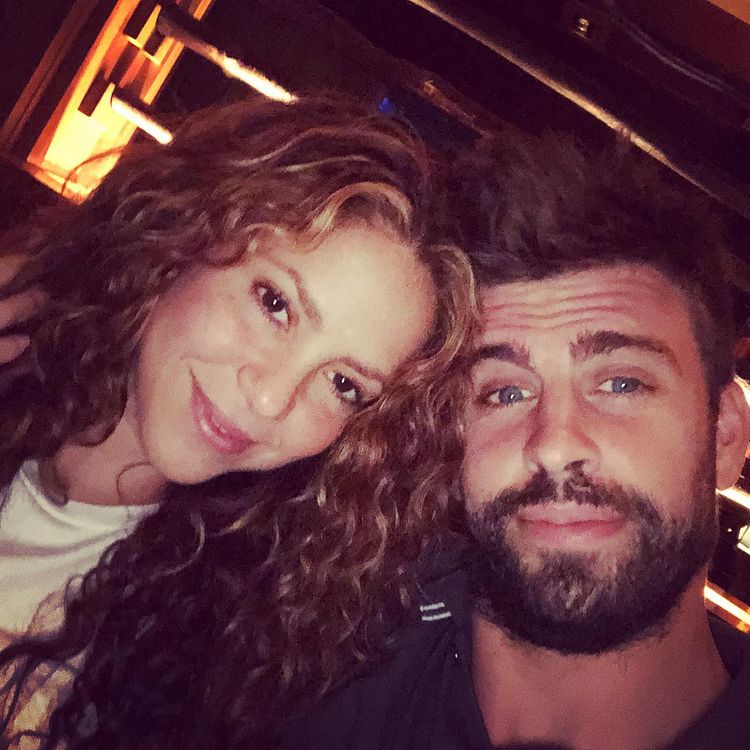 Gérard Piqué et Shakira