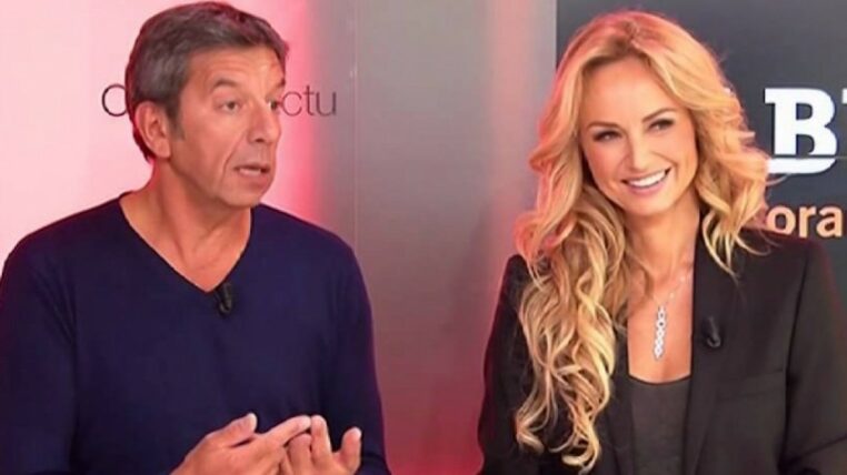 adriana karembeu tacle michel cymes