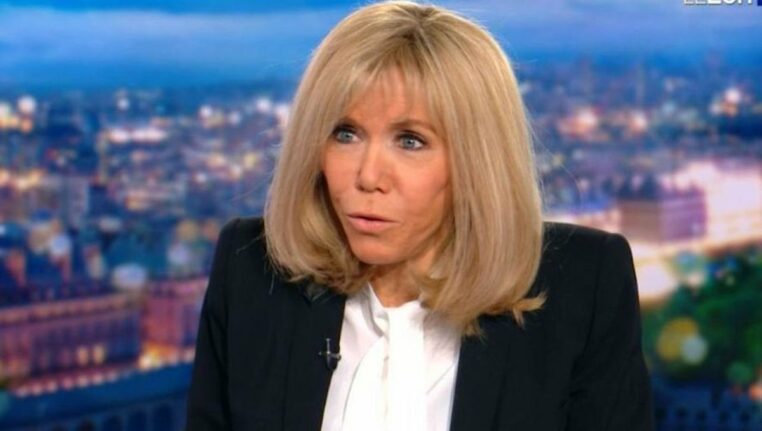 brigitte macron robe louis vuitton