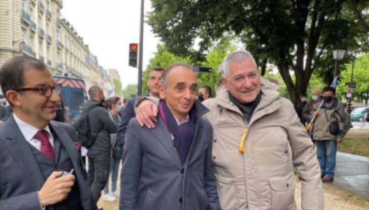 bigard selfie zemmour