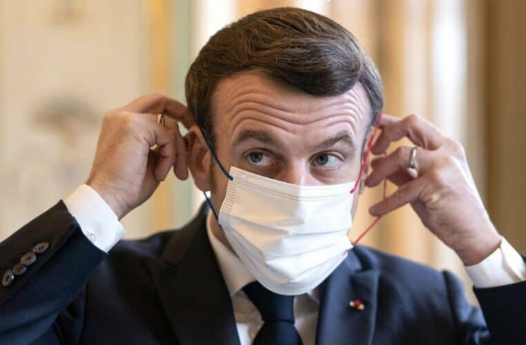 Emmanuel Macron s'exprime sur le masque