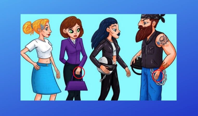 solution énigme femme motard