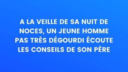 blague noces