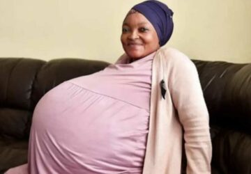 femme enceinte record 10 bébés