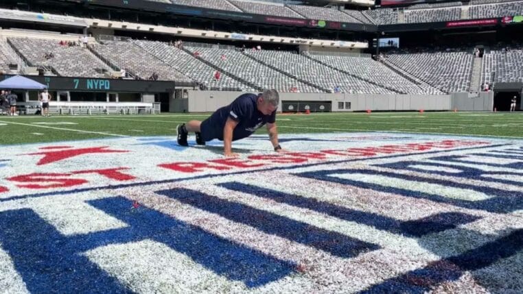 père de famille fait plus d'1,5 million de pompes