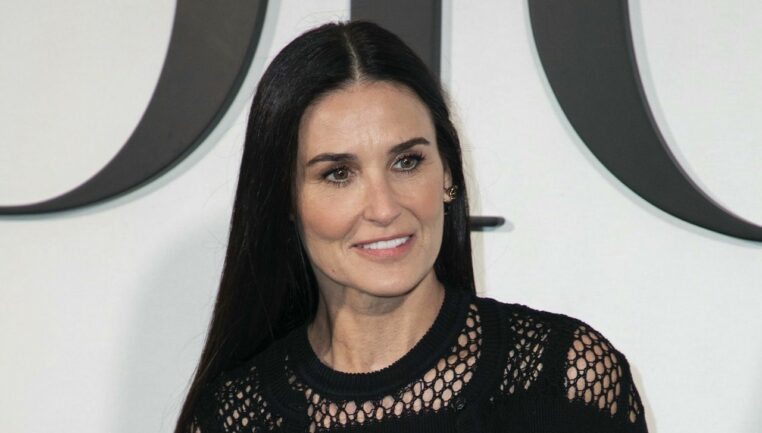 demi moore accouchement