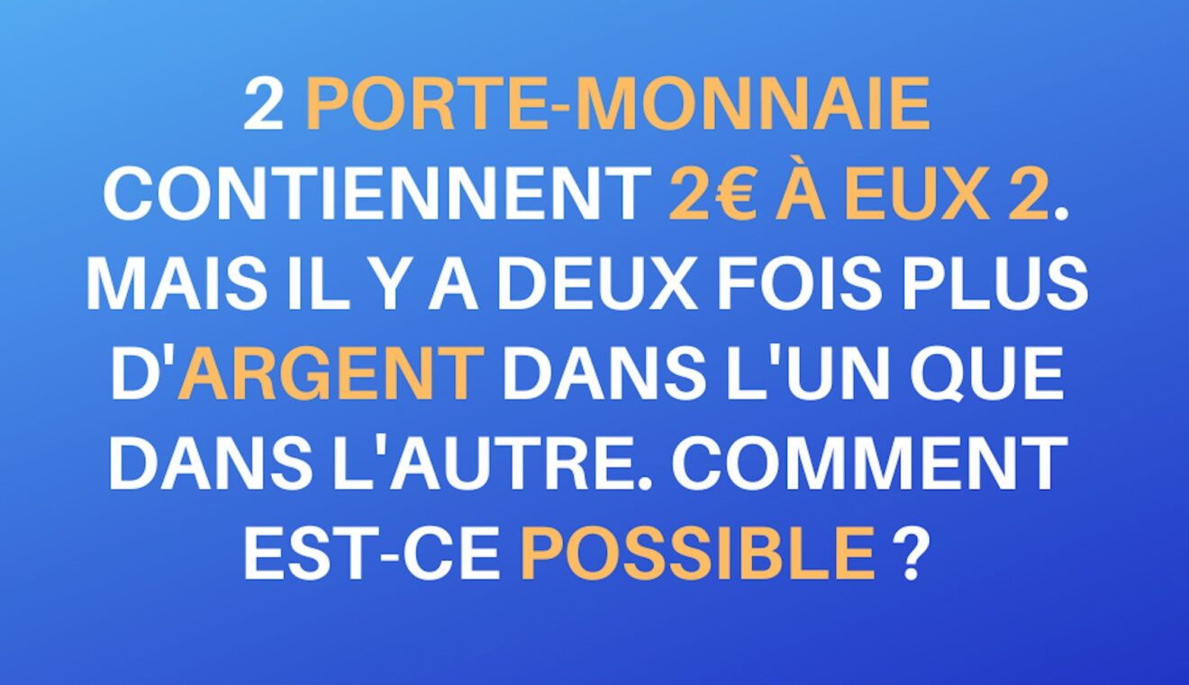 Énigme du jour réfléchissez bien avant de répondre à l