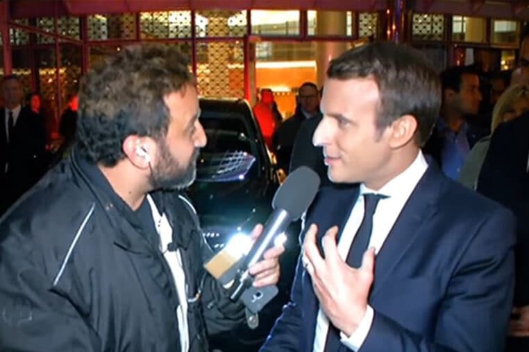 macron hanouna politique 2022