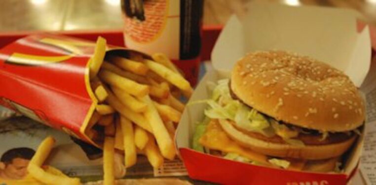 Les effets d'un repas McDonald's sur notre corps