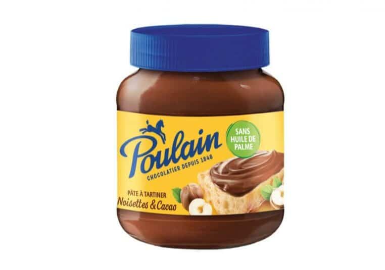 La pâte à tartiner Poulain est disponible chez Lidl !