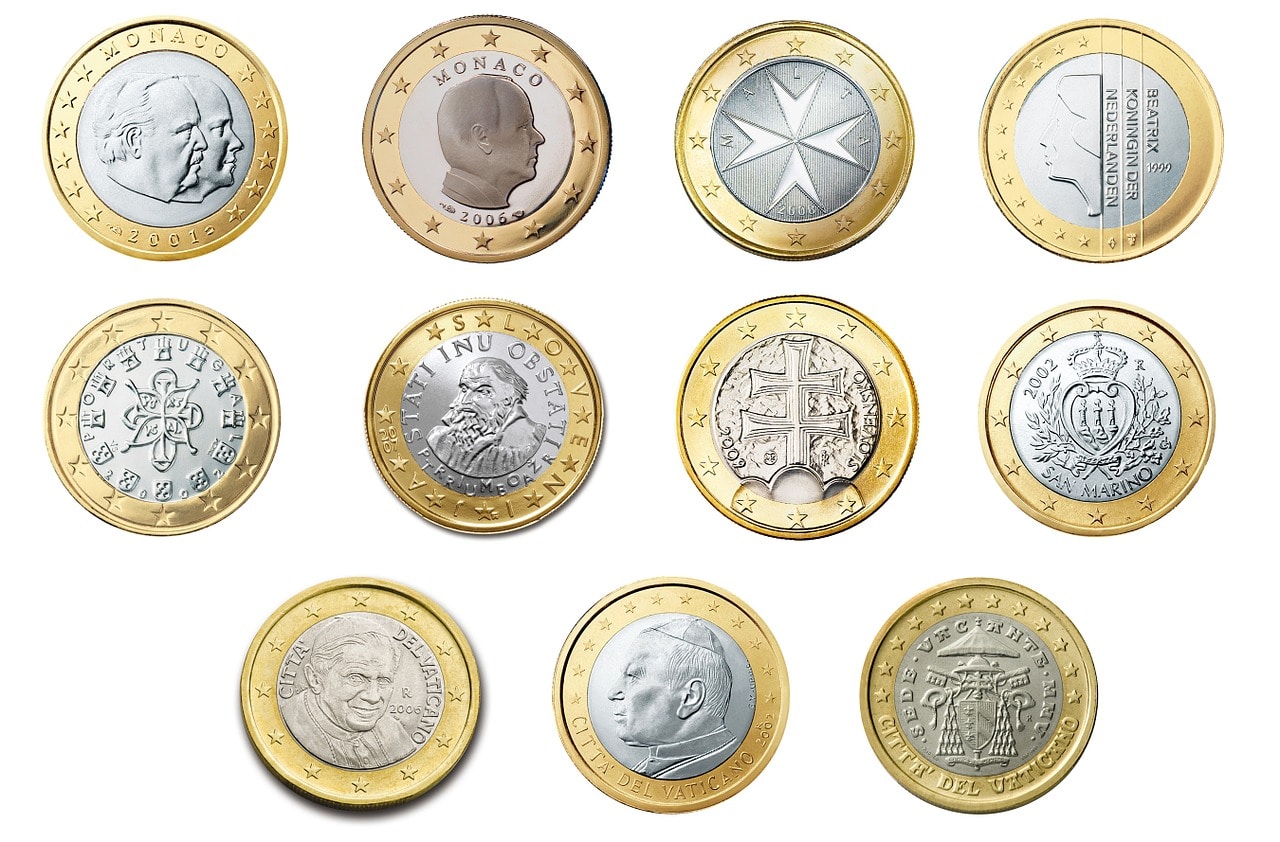 Voici les pièces de 1 euro qui peuvent vous rapporter beaucoup d'argent !,  pièce en euros 