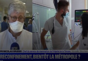 Nicolas Bruder, chef du service de réanimation de l'hôpital de la Timone