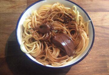 pâtes nutella