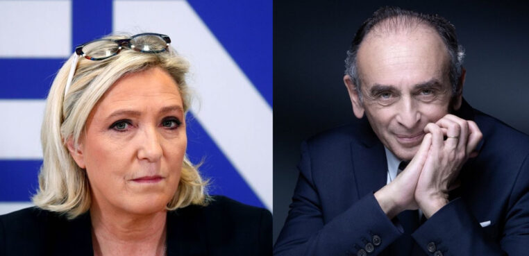 Présidentielle : Eric Zemmour "n'a aucune chance d'être élu" selon Marine Le Pen