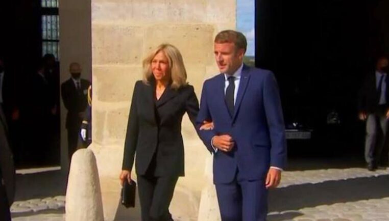 brigitte macron protocole belmondo