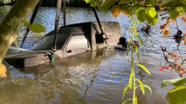 Un corps retrouvé d'une personne disparue depuis 17 ans a été retrouvée dans une voiture immergée dans le Thouet à Missé