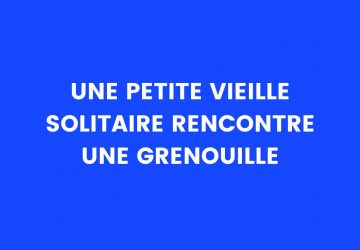 blague grenouille