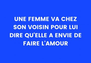 blague voisin