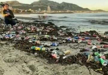 Marseille : des déchets sur les plages après les inondations