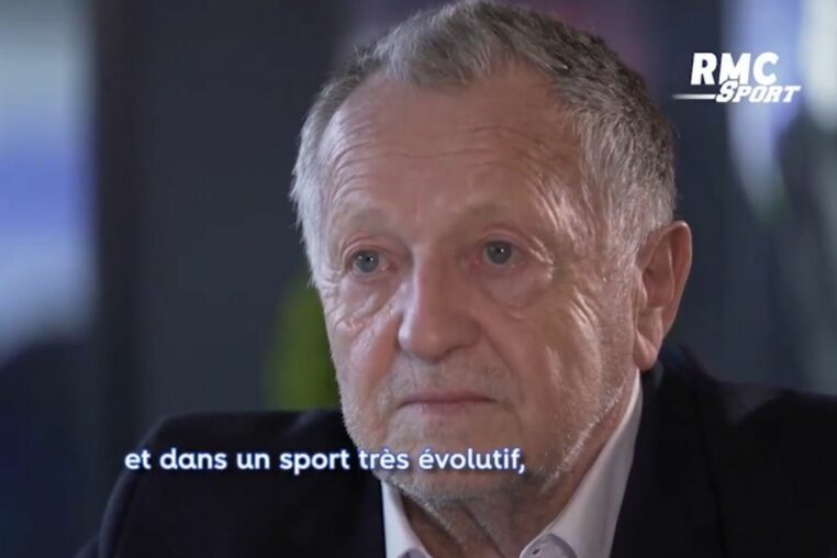 Vidéo émouvante entre Bernard Tapie et Aulas sur RMC Sport