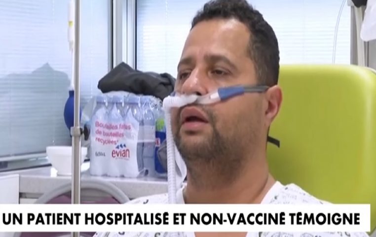 Karim, non-vacciné et atteint du Covid témoigne ! "Je regrette mon choix" (vidéo)