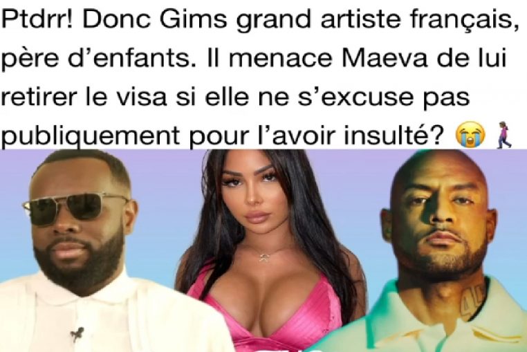 Maître Gims aurait vivement menacé Maeva Ghennam ? Un audio fuite sur les réseaux !