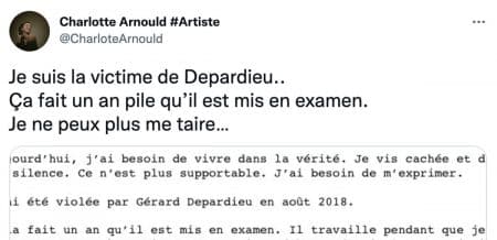 Gérard Depardieu, sa victime sort du silence