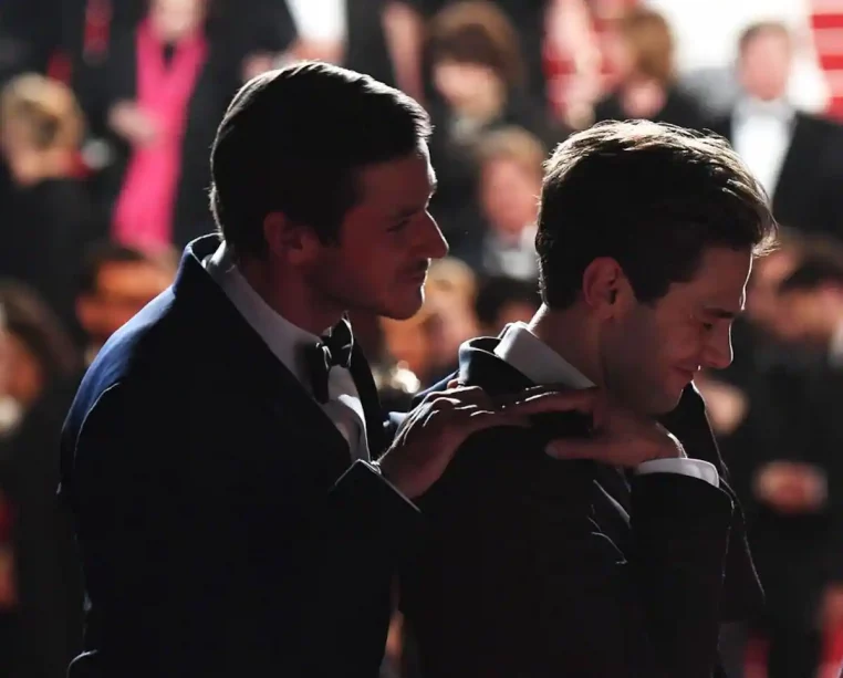 Xavier Dolan et Gaspard Ulliel