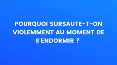 le saviez vous sursaut