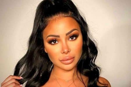 maeva ghennam sexy en decollecte instagram