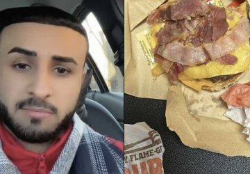 un musulman vomit après avoir mangé du bacon