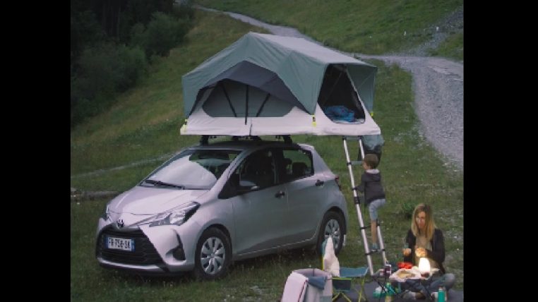 Decathlon propose enfin une vraie tente de toit compatible avec l'ensemble des véhicules !