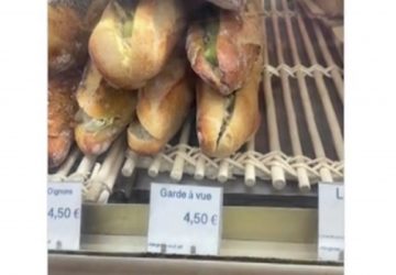 Un sandwich à l'avocat nommé "le garde à vue" fait le buzz sur Twitter