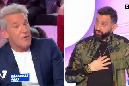 cyril hanouna benjamin castaldi casser dents menace