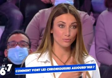 delphine wespiser recadree cyril hanouna