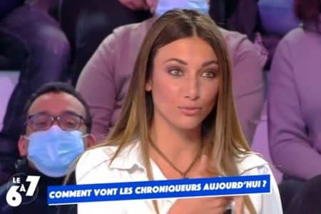 delphine wespiser recadree cyril hanouna