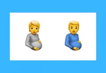 emoji homme enceinte