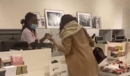 Caissière H&M agressée